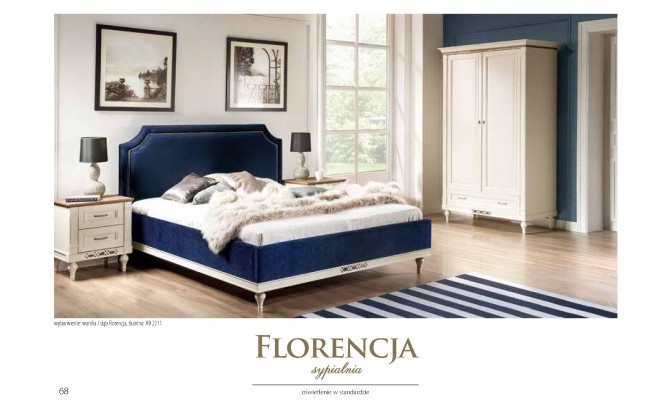 Galdiņu gultas veidā FLORENCJA Taranko FL-2SN